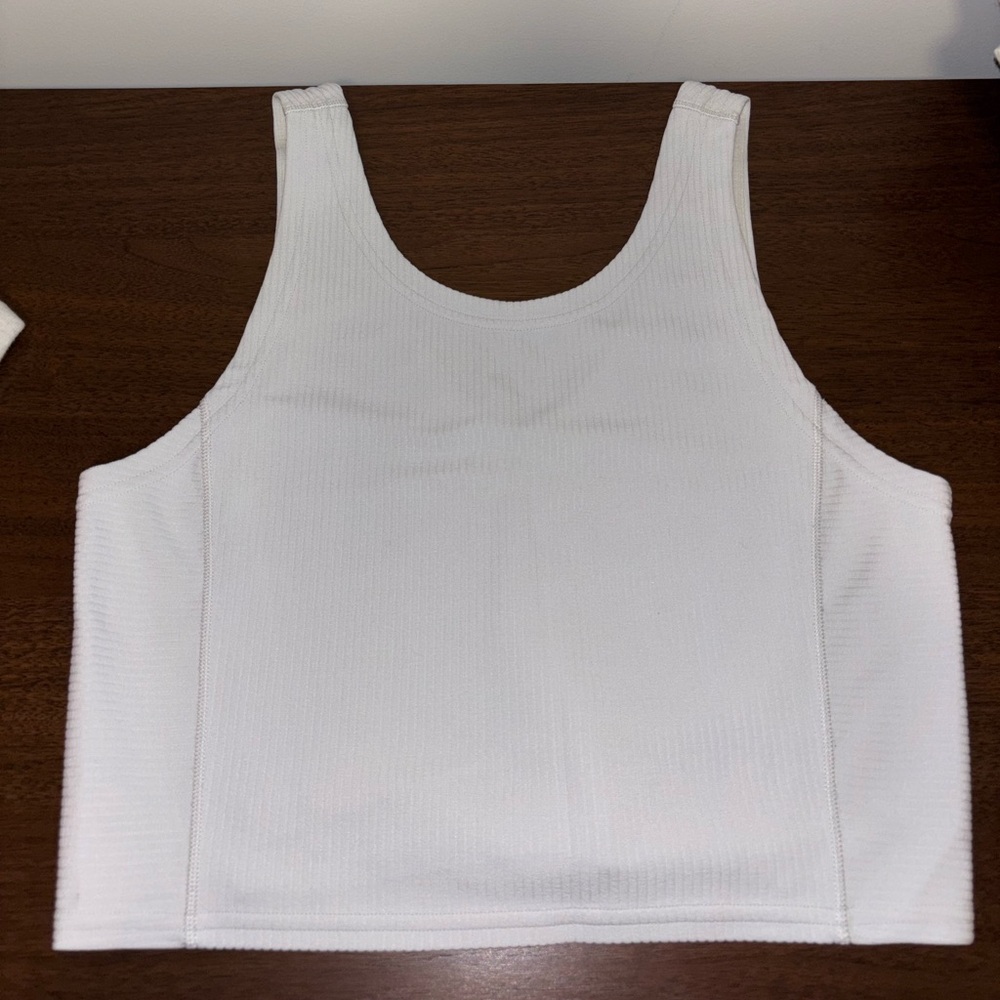 Lululemon Softstreme Ribbed Crop Tank Top 8